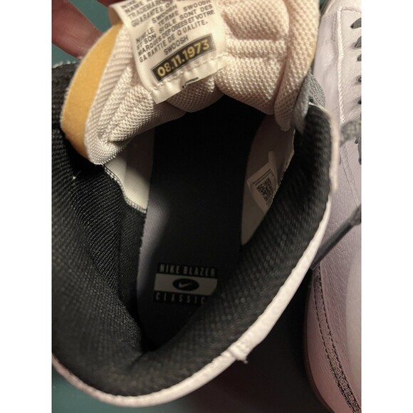 Nike Blazer ‘77 Mid 50 Years Of Hip Hop Shoes Men’s SZ 12 White Gray DV7194-100 - Picture 6 of 8